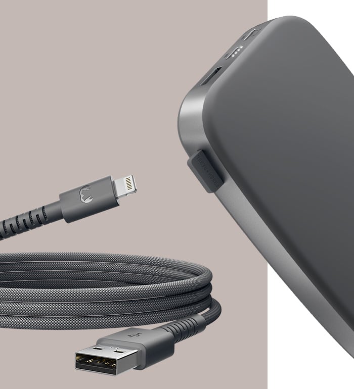 FlexWave USB-A to Apple Lightning cable 200cm - Mix and Match